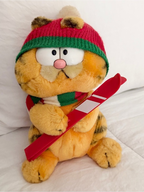 Fun farm Other - Vintage Garfield Dakin 1981 Ski Bum Skiing Winter Stuffed Animal Plush Nostalgia